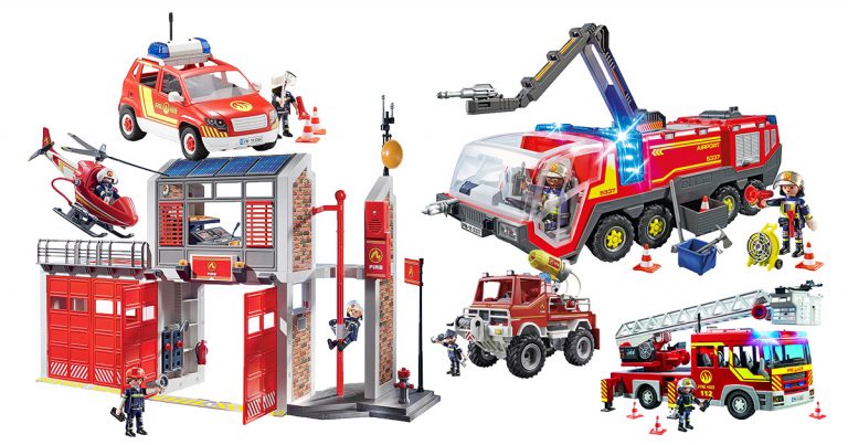 Playmobil-Feuerwehren