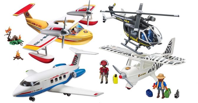 Playmobil-Flugzeuge