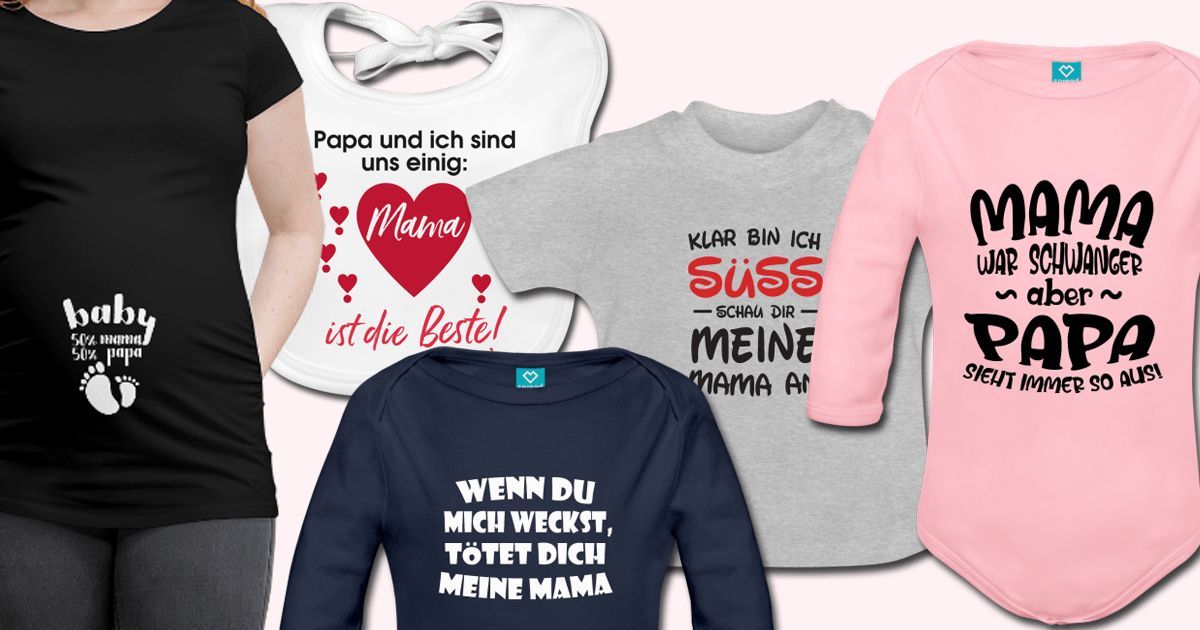 Die Besten Mama Spruche Auf T Shirts Stramplern Tassen Dad S Life