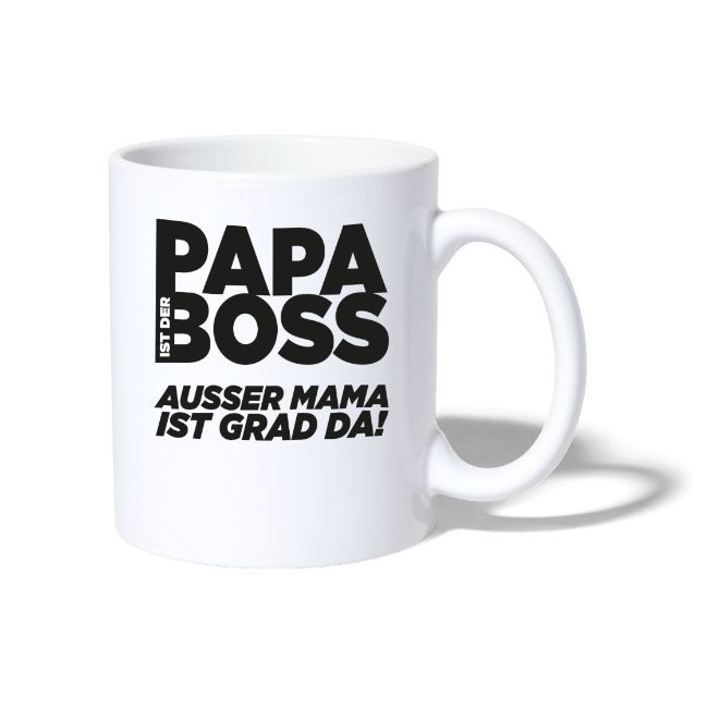 Tasse für Papa mit lustigen Sprüchen