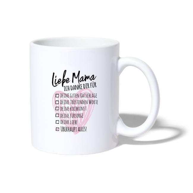 Muttertag Geschenk, Tasse mit Spruch