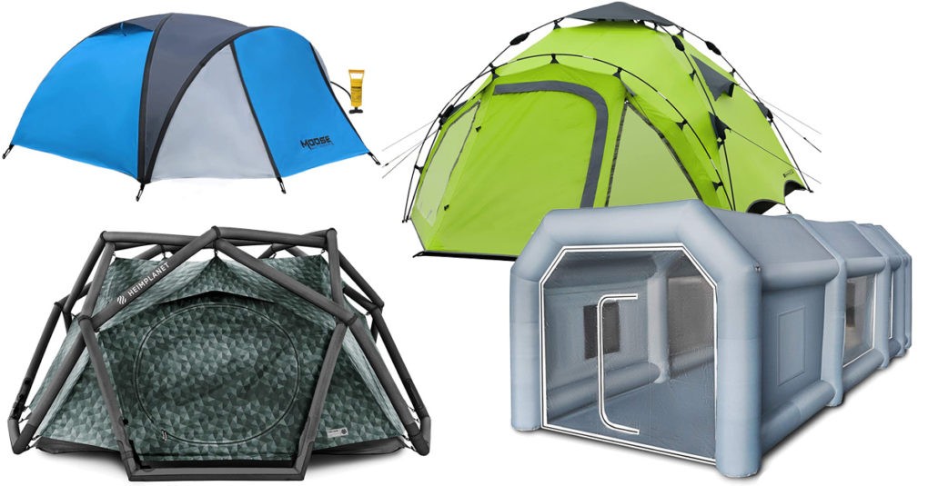aufblasbare Zelte