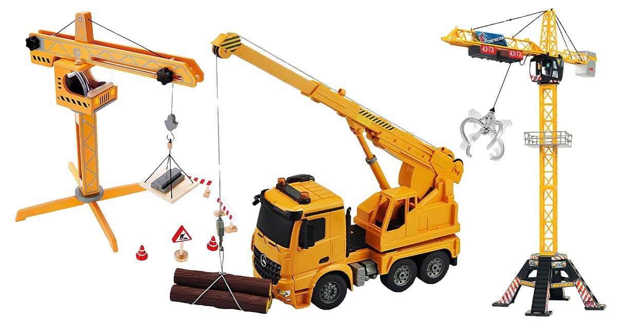 ferngesteuert Dickie Toys 203462411 Giant Crane elektrischer Spielzeug Kran 10 