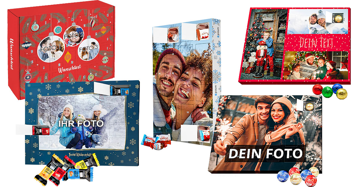 Die 5 besten Fotoadventskalender