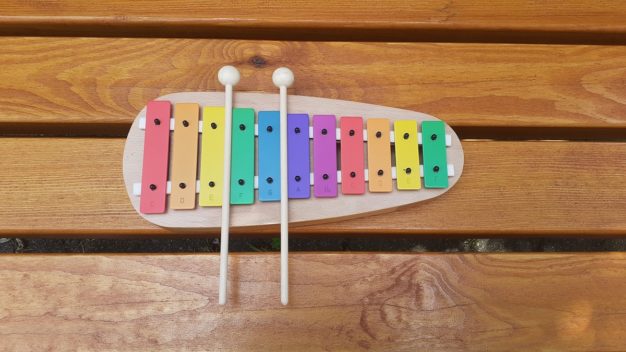 Kinder Glockenspiel / Xylophon © Christian Gaisböck / dadslife.at