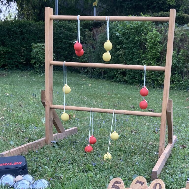 6 Paar Leitergolf Bälle - Outdoor Wurfspiel Für Garten & Strand