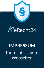 eRecht24-Siegel Impressum