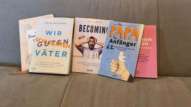 Die besten Bücher für werdende Väter –  © Christian Eberle-Abasolo / dadslife.at